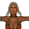 Modern Game Character Three Kingdoms Unparalleled Character Woman 3d model