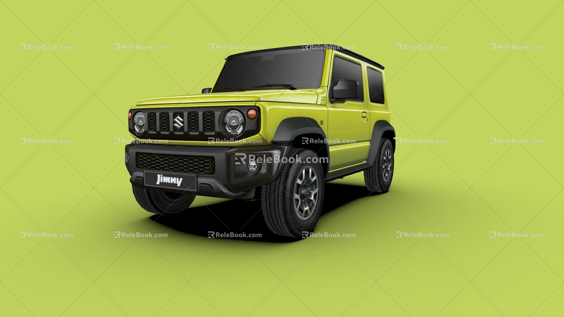 Suzuki Jimny 2019 Car 3d model