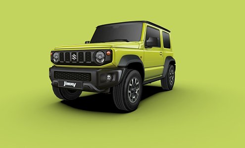 Suzuki Jimny 2019 Car 3d model