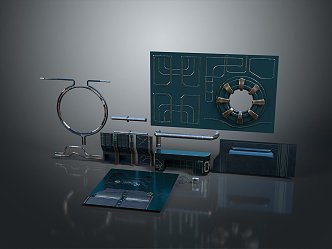 Science Fiction Door Steel Door Science Fiction Door Science Fiction Entrance Door Science Fiction Entrance Future Door Security Door Password Door 3d model