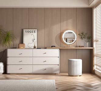 Modern Dresser 3d model