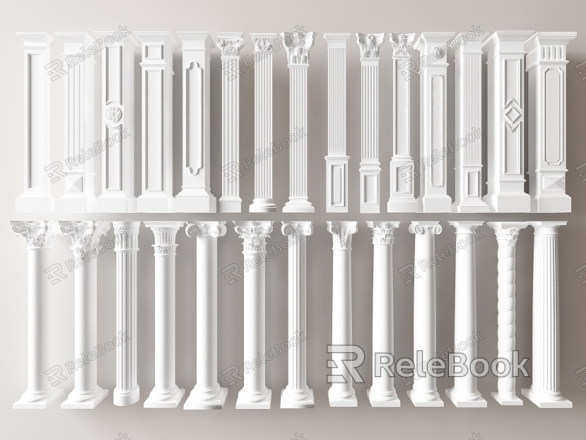 European Roman Column model