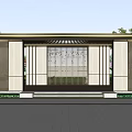 Modern Pavilion 3d model