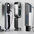 Industrial Electric Vehicle Charger Equipment With Various Modern Designs And Features