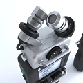 ZOOM Professional Headphone Audio Recorder With Display Screen And Microphone Stand
