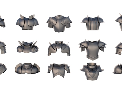 Armor coat material combination model