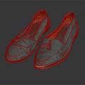 Turquoise Loafers With Tassel Detail Vintage Distressed Casual Shoes Design