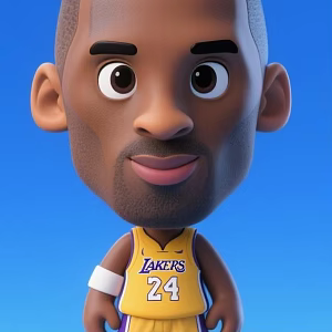 Kobe Bryant 3d model