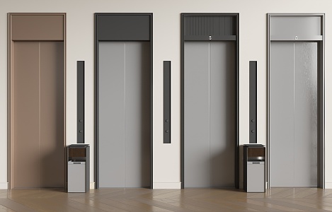 Modern Elevator 3d model