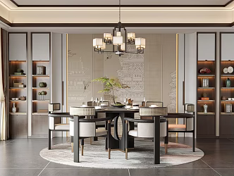 New Chinese Restaurant 3d model