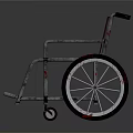 Two Silver And Red Wheelchairs As Essential Medical Equipment For Mobility Support