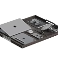 Apple Computer Combination Apple Computer Laptop Mobile Phone Tablet Office Supplies 3d model