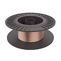 Sturdy Spool Component With Radial Top Design And Copper Wire Wound For 3D Printing 3d model