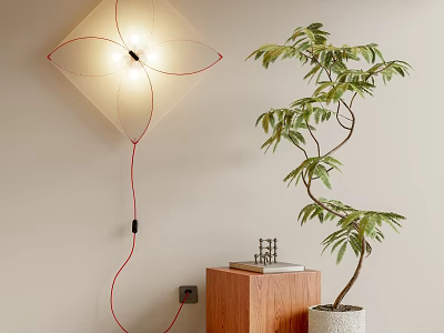Modern wall lamp 3d model