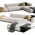 Modern Multiplayer Sofa 3d model
