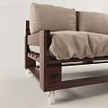 Combination sofa 3d model