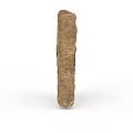 Ancient Garden Landscape Design With Fossil Rock And Plant Imprint Details
