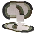 shaped carpet 3d model