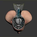 Robot Assistant Small Robot Butler Robot Butler Figure Game Figure 3d model