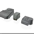 Functional Various Industrial Equipment Components Including Heavy Duty Metal Machinery Parts