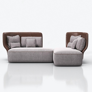 Multiplayer sofa combination 3d model download 2014VR0 3d model