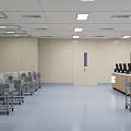 Other Indoor Interior With Reception Counter Medical Carts Seats And Ceiling Lights