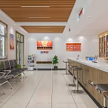 Modern Hall Party and Mass Service Center Party and Mass Service Hall Convenience Service Hall Reception Hall Community Hall 3d model