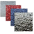 Textured Wall Decorative Panels In Various Colors Including Red Blue Gray And Black White