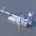 Hardware Engine Industrial Components 3d model