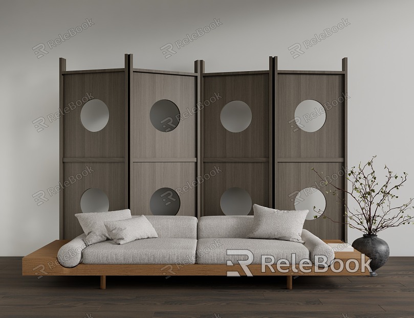 modern double sofa chandelier model