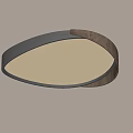 Modern Light Luxury Ceiling Lamp 3d model