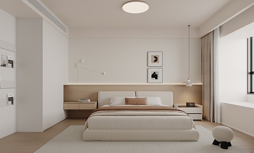 Modern Bedroom 3d model