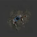 Mech Warrior Mech Soldier Machine Battlearm Mechanical Battlearm Machine Fighter Robot 3d model