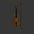 Professional High Quality Wooden Violin With Bow And Musical Instrument Equipment