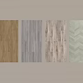 Wooden Flooring Samples Showcasing Various Styles Colors Textures And Herringbone Pattern 3d model
