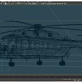 Straight 8L Wide Body Transport Helicopter Straight 8 Z8L Z8L Z8 Helicopter Straight 8 Wide Body Straight 8 3d model