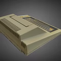 retro typewriter 3d model
