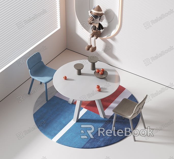 Casual tables and chairs model