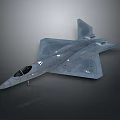Advanced Stealth Fighter Jet With Aerodynamic Design For Modern Aerospace Missions