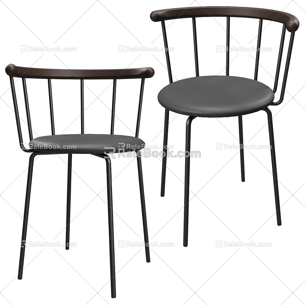 Single Chair Dining Chair model