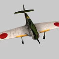 Vintage Green Passenger Plane With White Wings Red Markings And Classic Exterior Design