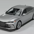 Silver Modern Sedan Car Exterior Design With Sleek Body Lines And Alloy Wheels