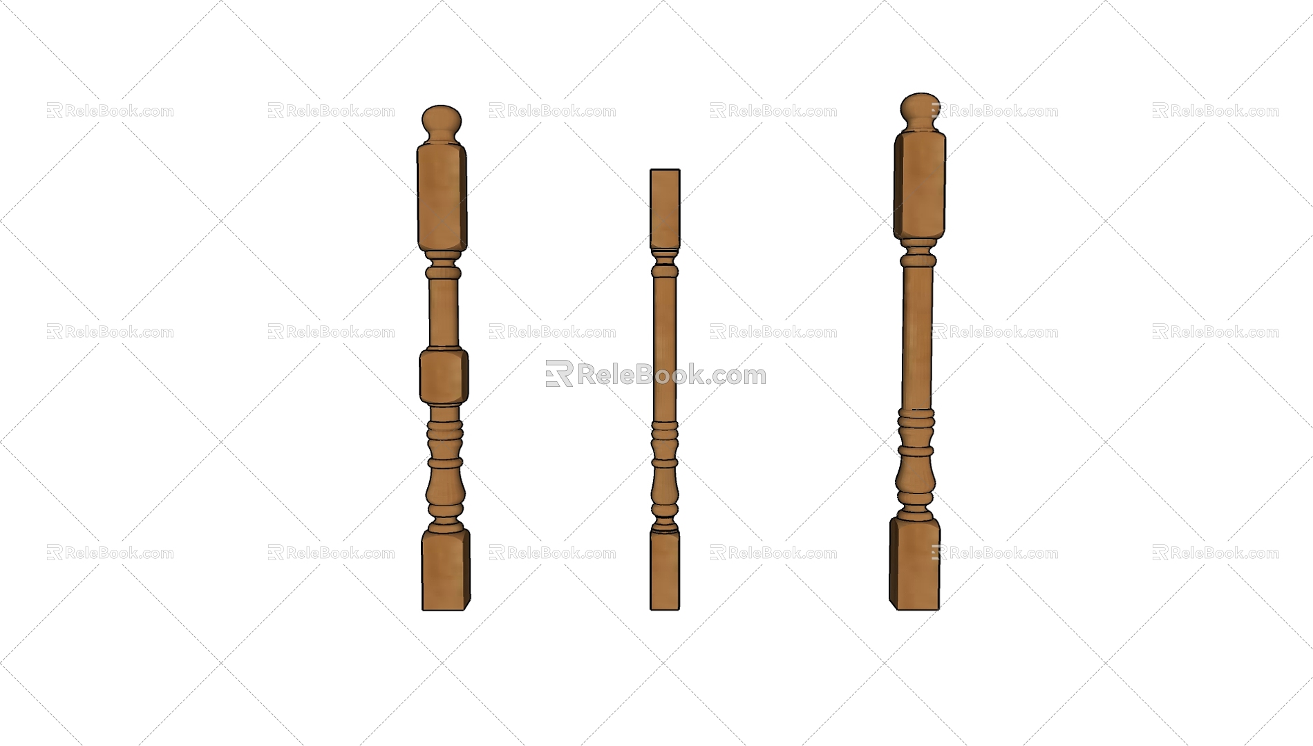 Railing 3d model