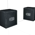 Old password box 3d model