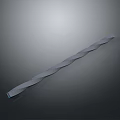 Modern Spiral Lighting Fixture Combination with Sleek Strip Design for Contemporary Indoor Decor