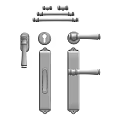Hardware door lock handle 3d model