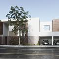 Modern single-family villa villa exterior 3d model