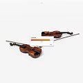 High Quality Violin Instruments And Art Supplies For Music And Painting