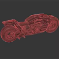 Sleek Black Futuristic Motorcycle With Modern Body Design Stylish Wheels And Detailed Engine