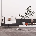 Modern Cassina Single Sofa 3d model